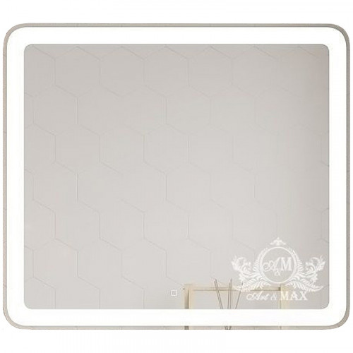 Зеркало Art&amp;Max Latina AM-Lat-900-800-DS-F с подсветкой с сенсорным выключателем стекло