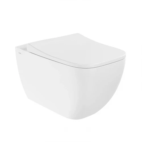 Унитаз с инсталляцией Vitra Shift 9855B003-7207 цвет Белый с сиденьем Микролифт