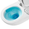 Унитаз AQUAme AQM2002PRO подвесной Белый глянец с сиденьем Микролифт фаянс подвесной