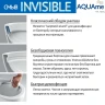 Унитаз AQUAme AQM2002PRO подвесной Белый глянец с сиденьем Микролифт фаянс подвесной