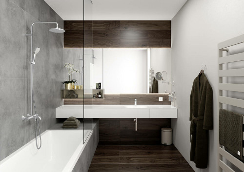 Смеситель для раковины Hansgrohe Vernis Blend 71559000 Хром латунь