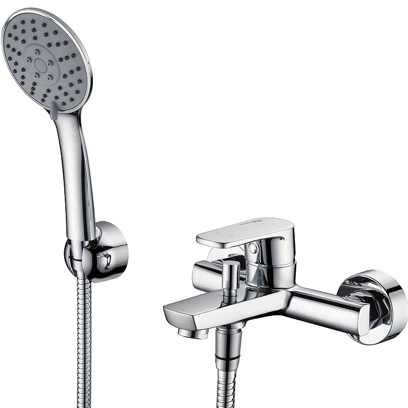 Смеситель для ванны WasserKRAFT Dill 6101 Хром латунь на стену