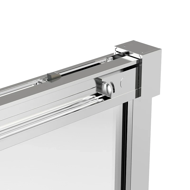 Душевая дверь Vincea Stella 140 VDS-1ST140CLG профиль цвет Брашированное золото стекло прозрачное