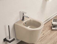 Биде CeramaLux 5330MC подвесное Капучино
