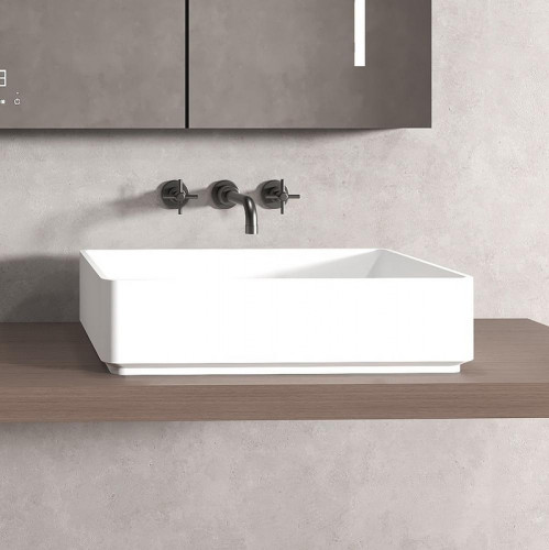 Раковина-чаша Abber Stein 55  AS2634 цвет Белый матовый