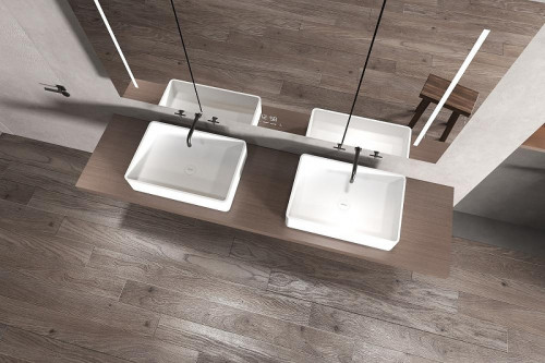 Раковина-чаша Abber Stein 55  AS2634 цвет Белый матовый