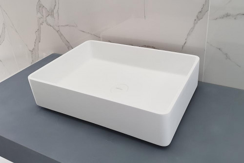 Раковина-чаша Abber Stein 55  AS2634 цвет Белый матовый