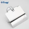Держатель туалетной бумаги Frap F19 F1903 с крышкой Хром