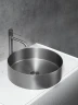 Раковина-чаша AltroBagno Luna 40 001002 MtGr цвет Оружейная сталь