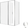 Душевой уголок Allen Brau Priority 160x80 3.31037.00+3.31040.00 цвет профиля Хром стекло прозрачное