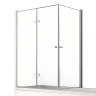 Шторка для ванны New Trendy NEW SOLEO Chrome x100 P-0028/P-0024