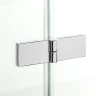 Шторка для ванны New Trendy NEW SOLEO Chrome x100 P-0028/P-0024
