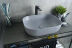 Раковина-чаша Gid Geometrico 50 Gm1302 53336 цвет Серый матовый