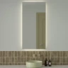 Зеркало Defesto Glow 60х120 DF 2508S с подсветкой 34W-4500К/с фацетом/Сенсорный выключатель/Нейтральный белый свет