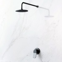 Душевая система AM.PM X-Joy FB85A2R002 Черная латунь встраиваемый