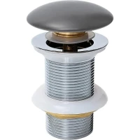 Донный клапан Gid Minucia Dgm100 74408K Click-clack цвет Темно-серый матовый