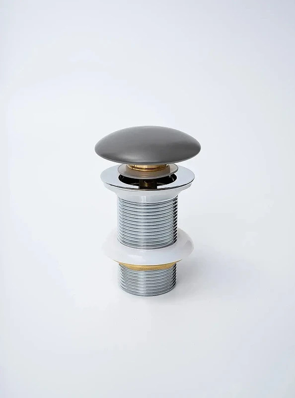 Донный клапан Gid Minucia Dgm100 74408K Click-clack цвет Темно-серый матовый
