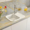 Кухонная мойка Domaci Парма 60 61-47-200 цвет Белый