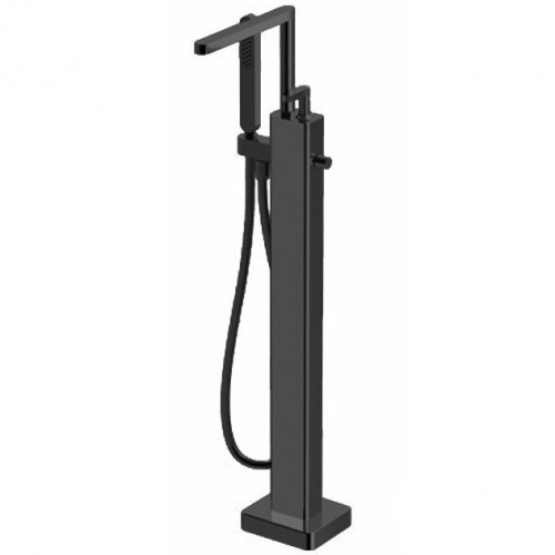 Смеситель для ванны Webert Living LV851101560 Черный матовый на пол