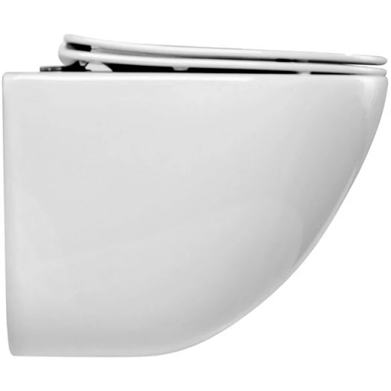 Комплект унитаза BelBagno Amanda BB051CHR+BB051SC с инсталляцией Grohe Rapid SL 38772001 с сиденьем Микролифт и клавишей смыва Хром фаянс подвесной
