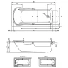 Акриловая ванна Riho Future 190x90 B075001005 (BC3200500000000) без гидромассажа