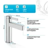 Смеситель для раковины Hansgrohe Finoris 76020000 Хром латунь