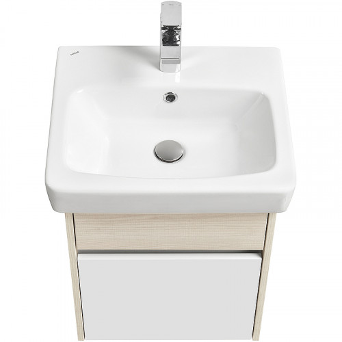 Тумба под раковину Aquaton Верди PRO 50 1A195901VDAV0 подвесная Белый Ясень фабрик МДФ / ЛДСП