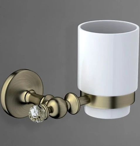 Стакан для зубных щеток Art&amp;Max Antic Crystal AM-E-2668SJ-Br Бронза