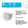 Комплект унитаза WellWant Aura WWU01121WK с инсталляцией AM.PM PrimeFit I012709.0251 с сиденьем Микролифт и клавишей смыва Хром глянцевый