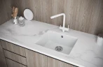 Кухонная мойка KUCHENSTERN UNDER 60 53x46 101BL10 цвет Черный