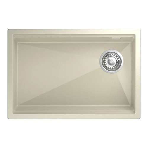 Кухонная мойка Rivelato Lino 65 LN-654-R beige scuro цвет Темно-бежевый
