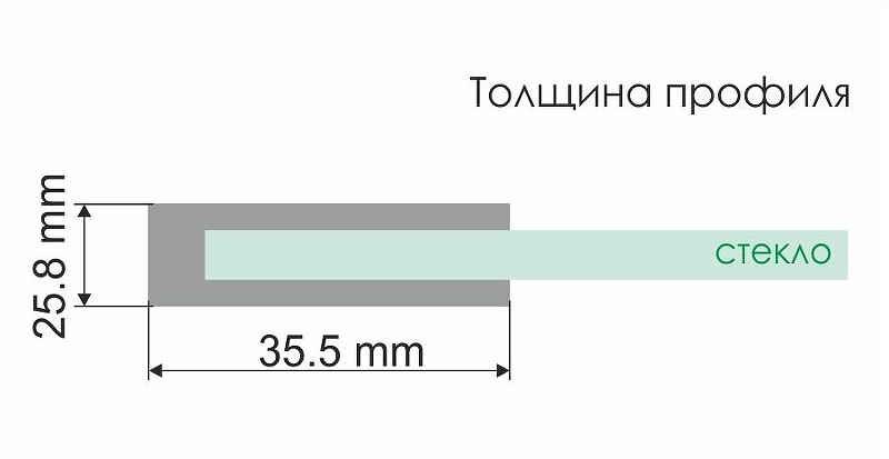 Душевая дверь WasserKRAFT Weser 90 78F04 профиль Хром стекло прозрачное