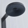 Душевая система Black&White Gravity GH-9005-GM 9005GM с термостатом цвет Gun Metal
