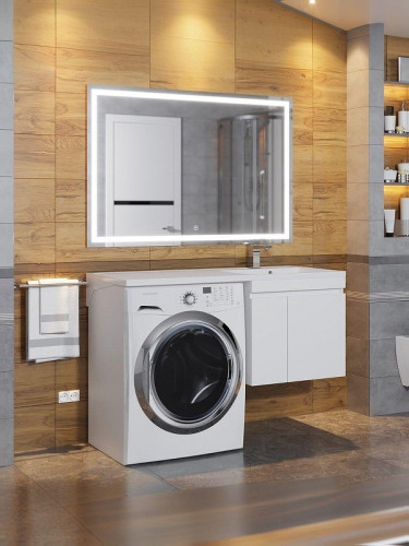 Тумба под раковину Uperwood Magenta 120 5930205150 подвесная цвет Белый матовый