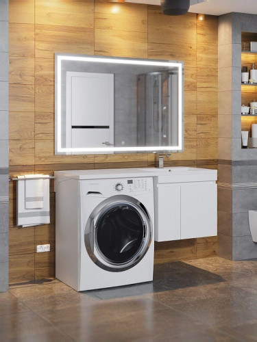 Тумба под раковину Uperwood Magenta 120 5930205150 подвесная цвет Белый матовый