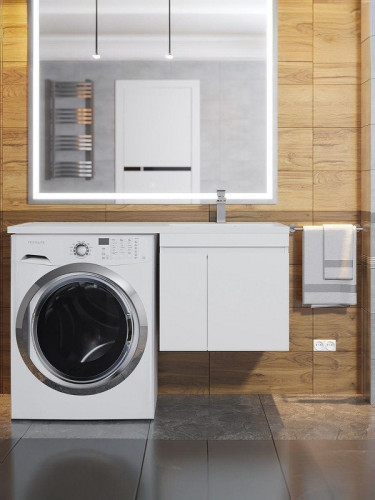 Тумба под раковину Uperwood Magenta 120 5930205150 подвесная цвет Белый матовый