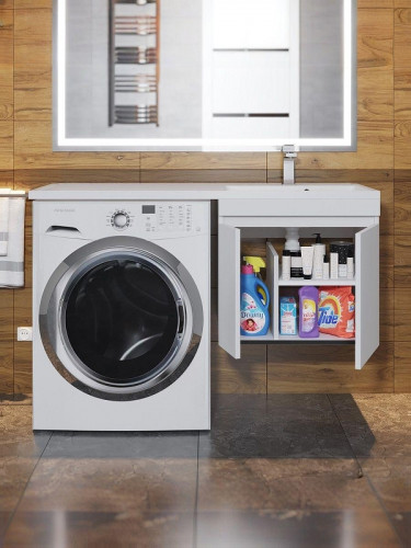 Тумба под раковину Uperwood Magenta 120 5930205150 подвесная цвет Белый матовый