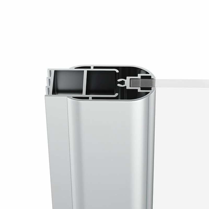 Душевая дверь Ravak Chrome CSD1-80 0QV40U00Z1 профиль Сатин стекло Transparent