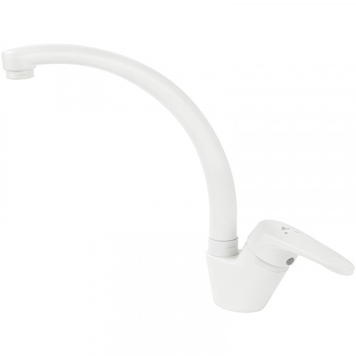 Смеситель для кухни Kaiser County 55244-4 Белый глянцевый латунь