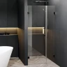 Душевая дверь Riho SZ Scandic NXT X102 158 R G001018121 профиль Черный матовый стекло прозрачное