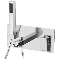 Смеситель для ванны Remer Q-Design QD04 Хром латунь встраиваемый
