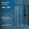 Душевой уголок AM.PM X-Joy 120х80 W94G-403-12080-BТ профиль Черный матовый стекло прозрачное