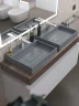 Раковина Uperwood Tanos Quartz 50 291030049 цвет Бетон