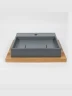 Раковина Uperwood Tanos Quartz 50 291030049 цвет Бетон