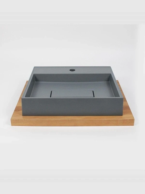 Раковина Uperwood Tanos Quartz 50 291030049 цвет Бетон