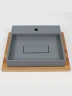 Раковина Uperwood Tanos Quartz 50 291030049 цвет Бетон