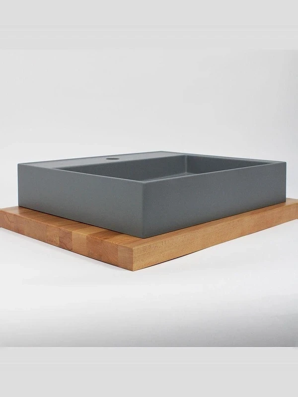 Раковина Uperwood Tanos Quartz 50 291030049 цвет Бетон
