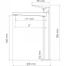 Смеситель для раковины WasserKRAFT Aula 1103H Хром латунь