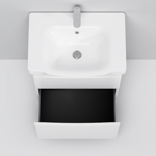 Тумба под раковину AM.PM Like 65 M80FSX0652WG Белая МДФ / ЛДСП