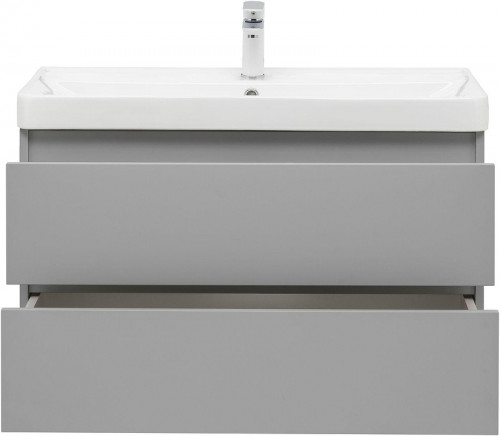 Тумба с раковиной Aquanet Вега 2.0 90 344748 подвесная цвет Мисти грин